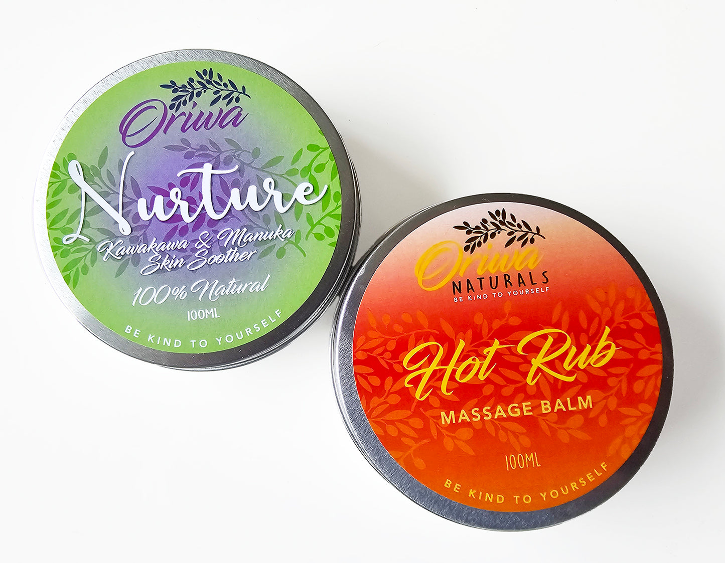 Hot Rub 100ml & Nurture 100ml