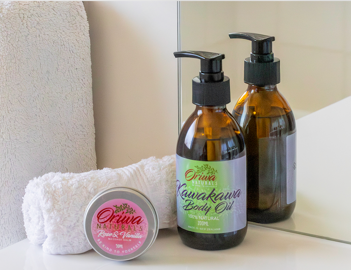 Kawakawa Body Oil & FREE Hand Balm